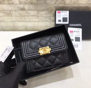 CHANEL / シャネル スーパーコピー スモールフラップウォレット 三つ折財布 A84432 10.5x7.5CM