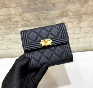 CHANEL スーパーコピー /?「シャネルboy「スモールフラップウォレット a80734 11×10 cm