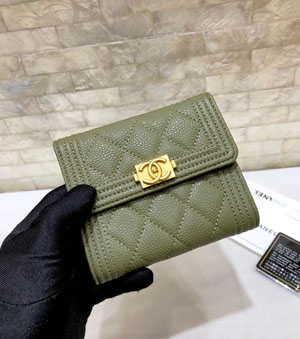 CHANEL スーパーコピー「シャネルboy「スモールフラップウォレット a80734 11×10 cm