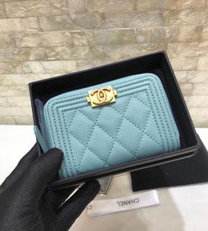 CHANEL / シャネル スーパーコピー ボーイジップーインパース A80602 11×7.5CM