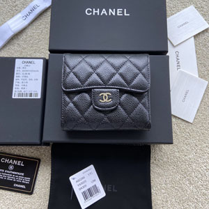 CHANEL / シャネル スーパーコピー 三つ折り財布 A82288 10.5x11.5x3CM