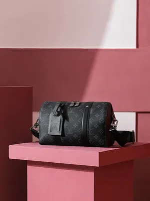 ルイ ヴィトン / LOUIS VUITTON スーパーコピー シティ キーポル ブラック ショルダーバッグ （M45936）