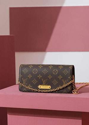 ルイヴィトン / LOUIS VUITTON スーパーコピー ウォレット オン チェーン リリー （M82509）
