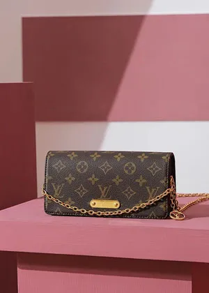 ルイヴィトン / LOUIS VUITTON スーパーコピー ウォレット オン チェーン リリー （M82509）