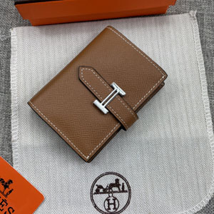 エルメス スーパーコピー ベアン ミニ 財布 ブラウン(H039796CK37)