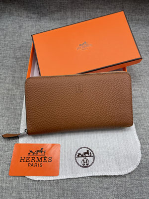 エルメス スーパーコピー クラシック 長財布 牛革 ブラウン 033
