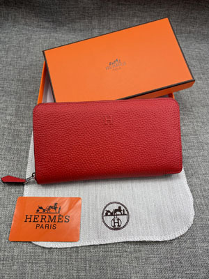 エルメス スーパーコピー クラシック 長財布 牛革 レッド 036