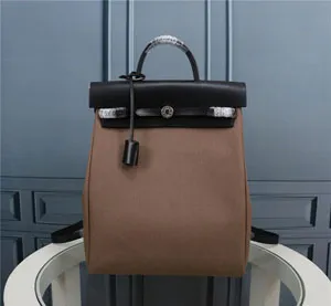 Hermes/エルメス スーパーコピー  Rucksack Herbag a dos Zip retourne バックパック ブラウン（H077671）