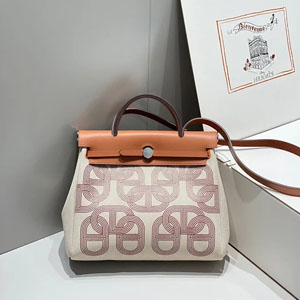 HERMES/エルメス スーパーコピー エールバッグ ジップ 31 Herbag Zip コーヒー色（H084264CCAH）