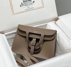 Hermes/エルメス スーパーコピー アルザン 25 ショルダーバッグ エトゥープ（H082027）
