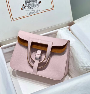 Hermes/エルメス スーパーコピー アルザン 25 ショルダーバッグ ライトピンク（H082027）