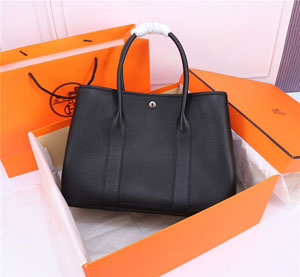 Hermes/エルメス スーパーコピー ガーデンパーティ （GARDEN PARTY）ハンドバッグ ブラック（H051559CK89）