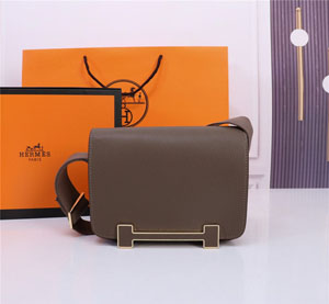 Hermes/エルメス スーパーコピー Geta bag コーヒー ゲタバッグ (H083052CKAE)