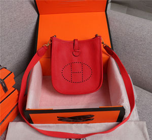 Hermes/エルメス スーパーコピー エヴリン?アマゾーヌ16 TPM レッドxゴールド（H069426CCDQ）