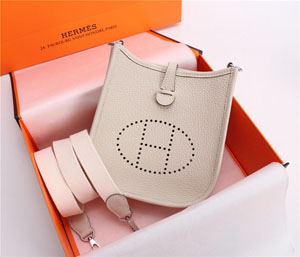 Hermes/エルメス スーパーコピー エヴリン?アマゾーヌ16 TPM ベージュxシルバー（H069426CKCP）