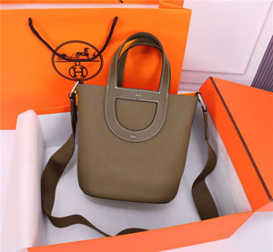 Hermes/エルメス スーパーコピー インザループ 18 pm エトゥープ バッグ （H084274CCAW）