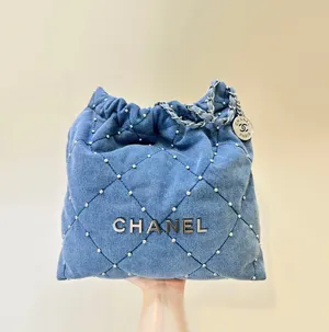 シャネル スーパーコピー CHANEL 24ss デニム スモール トートバッグ（AS3260 B16649 NY101）