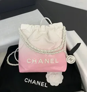シャネル スーパーコピー 24ss 22bag グラデーションカーフスキンミニトートバッグ （AS3980 B16641 NY188）