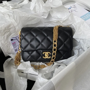 Chanel スーパーコピー シャネル スモール フラップ バッグ ラムスキン ブラック（AS4231 B13081 94305）