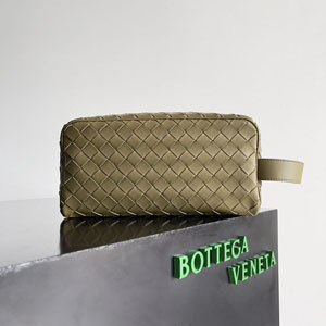 BOTTEGA VENETA ボッテガヴェネタ スーパーコピー イントレチャート トラベルポーチ（729295VCPQ12877）