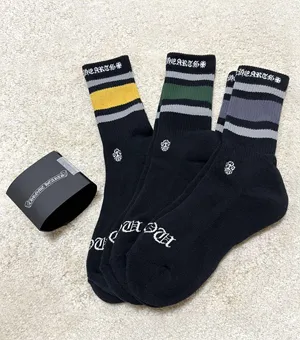 Chrome Hearts クロムハーツ スーパーコピー マイアミ ソックス 3色コットンソックスセット