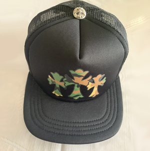Chrome Hearts クロムハーツ スーパーコピー カモプリント クロス トラッカーキャップ