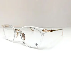 Chrome Hearts クロムハーツ スーパーコピー BUBBA-A SS-P ラウンド ゴールド メガネフレーム