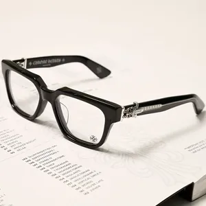 Chrome Hearts  クロムハーツ スーパーコピー VAGILLIONAIRE II ダガー ブラック メガネ フレーム