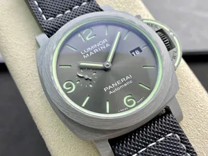 【VS工場出品】OFFICINE PANERAI パネライ スーパーコピー  ルミノール マリーナ ファイバーテック PAM01119 44MM