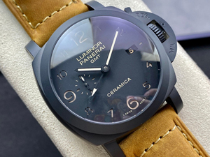 【VS工場出品】OFFICINE PANERAI パネライ スーパーコピー ルミノール 1950 3デイズ GMT オートマチック PAM00441 44mm