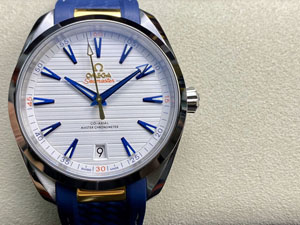 【VS工場出品】OMEGA スーパーコピー オメガ シーマスター アクアテラ マスタークロノメーター ライダーカップ 220.12.41.21.02.004