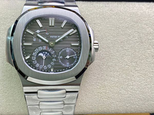 【GR工場出品】PATEK PHILIPPE パテックフィリップ スーパーコピー ノーチラス プチコンプリケーション パワーリザーブ＆ムーン 5712G-001