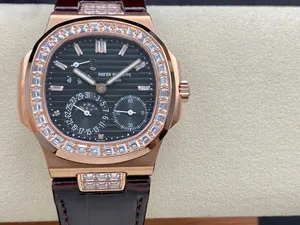 【GR工場出品】PATEK PHILIPPE パテックフィリップ スーパーコピー ノーチラス ダイヤモンド 5724R-001