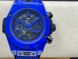 【ZF工場出品】ウブロ スーパーコピー HUBLOT ビッグバン ウニコ ブルーマジック 411.ES.5119.RX