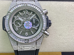 【ZF工場出品】ウブロ スーパーコピー HUBLOT ビッグバン ウニコ チタニウム ジュエリー 421.NX.1170.RX.0904