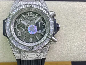 【ZF工場出品】ウブロ スーパーコピー HUBLOT ビッグバン ウニコ チタニウム ジュエリー 421.NX.1170.RX.0904