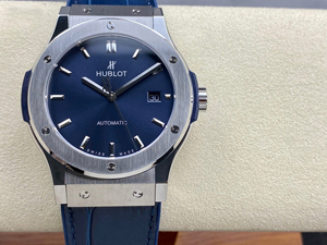 【HB工場出品】ウブロ スーパーコピー HUBLOT クラシックフュージョン チタニウム ブルー 542.NX.7170.LR 42mm