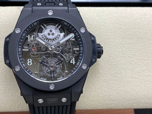 【HB工場出品】ウブロ スーパーコピー HUBLOT ビッグバン トゥールビヨン オートマティック ブラックマジック 419.CI.0170.RX 45mm