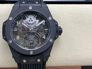 【HB工場出品】ウブロ スーパーコピー HUBLOT ビッグバン トゥールビヨン オートマティック ブラックマジック 419.CI.0170.RX 45mm