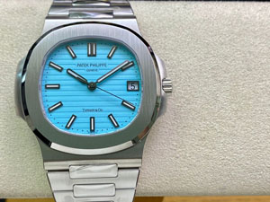 【PPF工場出品】PATEK PHILIPPE パテック?フィリップ スーパーコピー ノーチラス ターコイズ 5711/1A-018  40mm
