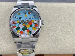 【CLEAN工場出品】ロレックス スーパーコピー オイスターパーペチュアル 126000 セレブレーション モチーフ 36MM ムーブメント3235