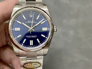 【CLEAN工場出品】ロレックス スーパーコピー オイスターパーペチュアル 124300 ブライトブルー 41MM ムーブメント3230