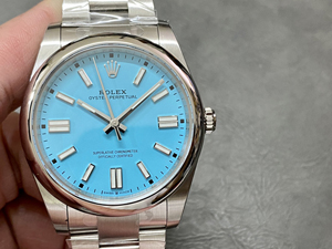 【CLEAN工場出品】ロレックス スーパーコピー オイスターパーペチュアル 124300 ターコイズブルー 41MM ムーブメント3230