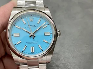 【CLEAN工場出品】ロレックス スーパーコピー オイスターパーペチュアル 124300 ターコイズブルー 41MM ムーブメント3230