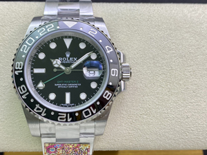 【CLEAN工場出品】ロレックス スーパーコピー ＧＭＴマスターII 116710LN 40MM ブラック ムーブメント3185