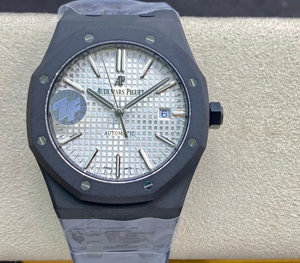 オーデマ?ピゲ スーパーコピー ロイヤルオーク DLC シルバーホワイト 41MM 15400【ZF工場出品】