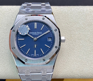 オーデマ?ピゲ スーパーコピー ロイヤルオーク エクストラフラット 40周年記念モデル ネイビーブルー 39mm  15202ST.OO.1240ST.01【ZF工場出品】