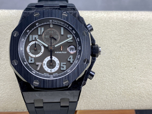 オーデマ?ピゲ スーパーコピー ロイヤル オーク オフショア クロノグラフ ブラック 42MM 26205AU.OO.D002CR.01【APF工場出品】