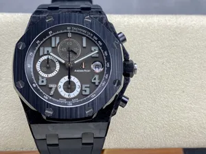 オーデマ?ピゲ スーパーコピー ロイヤル オーク オフショア クロノグラフ ブラック 42MM 26205AU.OO.D002CR.01【APF工場出品】