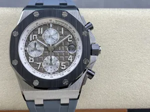 オーデマ?ピゲ スーパーコピー ロイヤル オーク オフショア クロノグラフ グレー 42MM 26470IO.OO.A006CA.01【APF工場出品】